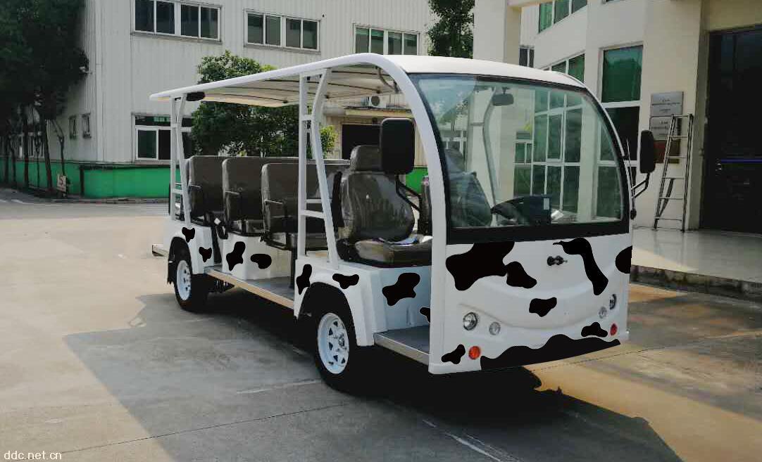 11座蒙牛卡通版电动观光车（敞开式）